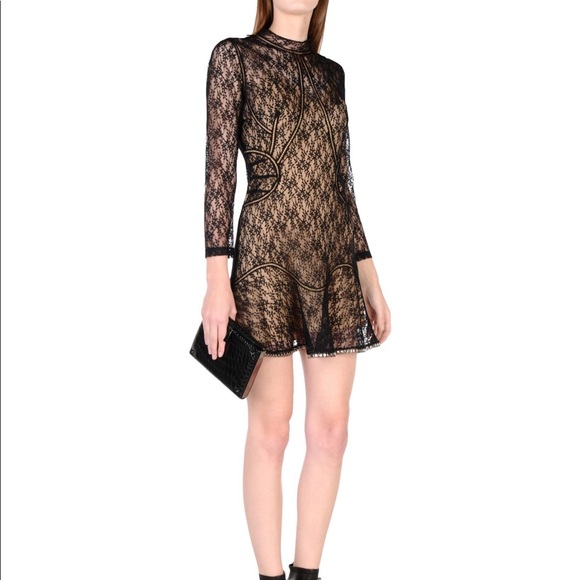 ALEXANDER WANG lace dress with nude slip. - Picture 8 of 8